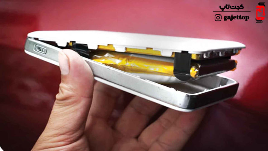 چرا پاوربانک باد می‌کند؟ خطرات استفاده از پاوربانک ضربه دیده یا قدیمی